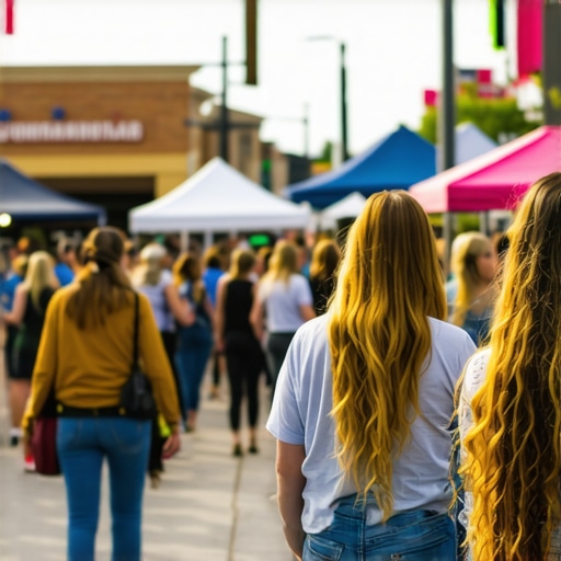 Boise Community Engagement Scene Boise community event with local businesses and landmarks