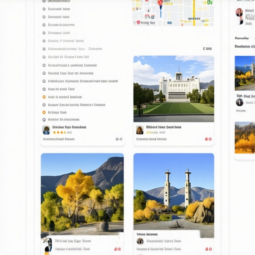 Screenshot of a well-optimized Boise GMB profile showcasing local landmarks and reviews.