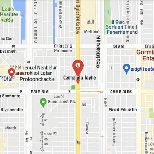 Boise City Map with Business Listings Boise city map highlighting local business locations for Google Maps optimization.