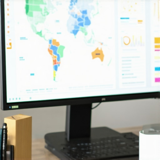 Digital marketer reviewing local SEO metrics for Boise business