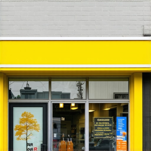 Vibrant Boise downtown storefront representing local business