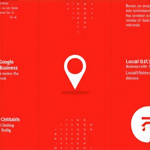 Infographic illustrating core steps to improve Google Maps ranking for Boise shops.