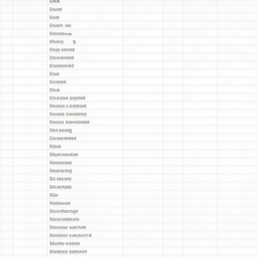 Boise business citation management spreadsheet showing consistent NAP data